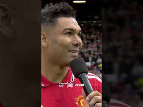 Casemiro shows his love and appreciation for the United faithfuls thumbnail
