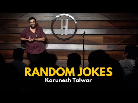 Random Jokes | Stand Up Comedy by Karunesh Talwar thumbnail