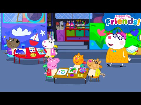Peppa Pig & Friends Make Crafts! 🎨 | Full Episodes | 1 HOUR thumbnail
