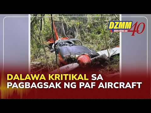 2 critical after PAF training aircraft crashes in Benguet | Headline sa Hapon (20 May 2026) thumbnail