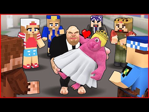 TEPEGÖZ KIZ VE HAYRİ'NİN İLGİNÇ DÜĞÜNÜ! 😂 - Minecraft thumbnail