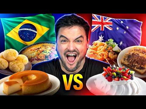 COPA DO MUNDO DE COMIDAS: Brasil x Austrália! thumbnail