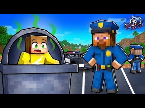 Verstoppertje Tegen Politie In Minecraft (Survival) thumbnail