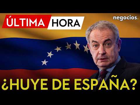 ÚLTIMA HORA | ¿Intentó Zapatero huir? Tenía billete para irse ayer a Caracas por motivos "privados" thumbnail