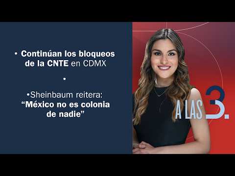 EN VIVO | A Las Tres con Noelia Jiménez: 28 de mayo 2026 thumbnail