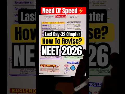 Last Day=32 Chapters? How It's Possible??Full Biology Revision? thumbnail