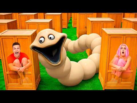 ПРЯТКИ В ШКАФАХ ОТ HUNGRY WORM В 3:00 НОЧИ thumbnail