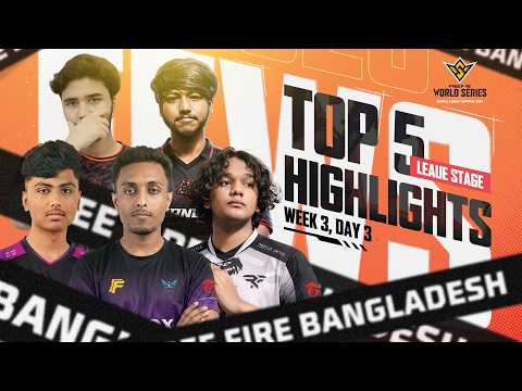 লীগ স্টেজ উইক ৩ ডে ৩ হাইলাইটস | FFWS BD Spring 2026 | Garena Free Fire thumbnail
