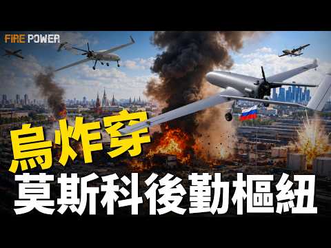 俄軍單月狂砸6700件空中武器，近九成被攔截！莫斯科後勤樞紐被炸穿，烏軍千裏獵殺里海導彈艦！伊朗導彈齊射美艦，自由計畫重啟，暗鷹或成美國殺器！| 烏俄戰爭 | 中東 | 烏克蘭 | 火力君 | thumbnail
