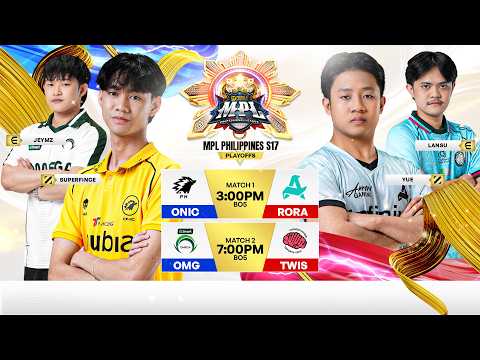 🔴 LIVE | MPL PH S17 | ENGLISH - Playoffs Day 1 thumbnail