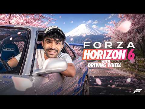 For The  First Time Forza Horizon 6 | With Driving Wheel Setup thumbnail
