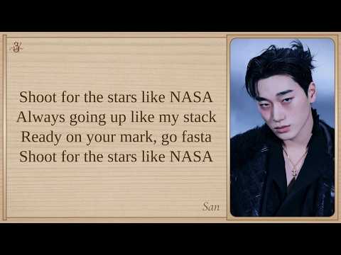 ATEEZ 'NASA' Easy Lyrics thumbnail