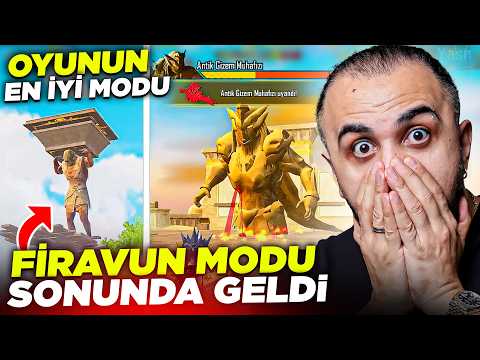 ANTİK GİZEM FİRAVUN MODU SONUNDA GELDİ!! 😱 50 SANİYEDE BOSS KESİP REKOR KIRDIK! PUBG Mobile thumbnail