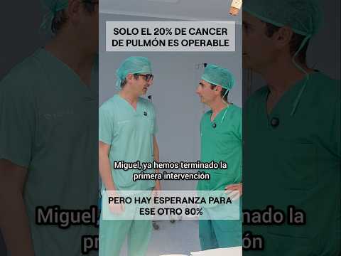 Solo el 20% de cáncer de pulmón son operables.#supervivencia #curiosidades #sabiasque thumbnail