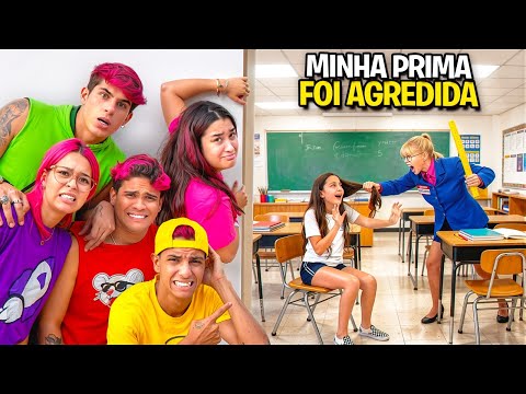 MINHA PRIMA APANHOU DA PROFESSORA NA ESCOLA *Fomos atrás dela ?  thumbnail