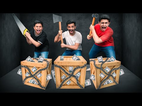 تحدي أول واحد يكسر الصندوق راح يحصل على الجائزة !! الحظ المجنون 😲 thumbnail