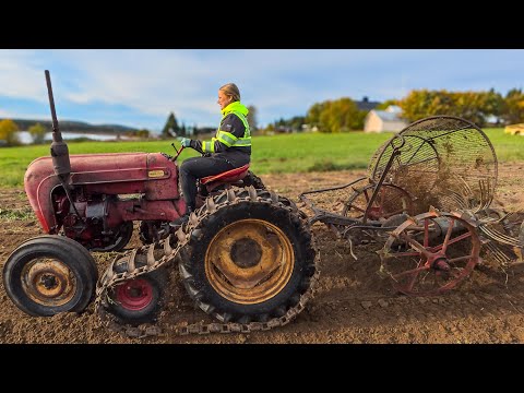 Porsche Junior 108: Vintage Potato Harvester & Snow Track Test thumbnail