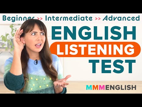 ENGLISH LISTENING TEST! Are you Beginner, Intermediate or Advanced? thumbnail