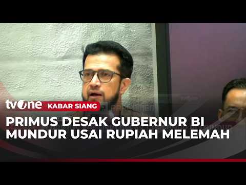 Rupiah Melemah, DPR Cecar Gubernur BI | Kabar Siang thumbnail