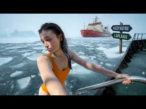 KUTUPLARDA Yapılabilecek En ÇILGIN ŞEYLERİ Denedim! (buzlu suya girdim...) thumbnail