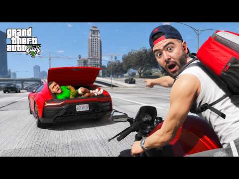 BU ARABA FRANKLINI KAÇIRDI TAKIP ETTIM - GTA 5 MODS thumbnail
