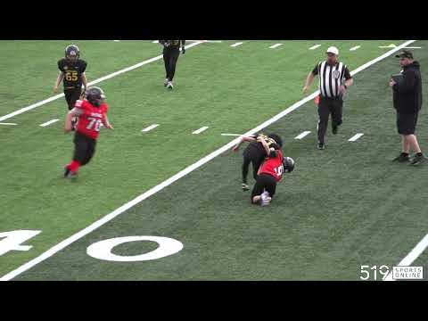 OSFL Football (Under 10AA) - Brantford Bisons vs Waterloo Jr. Warriors thumbnail