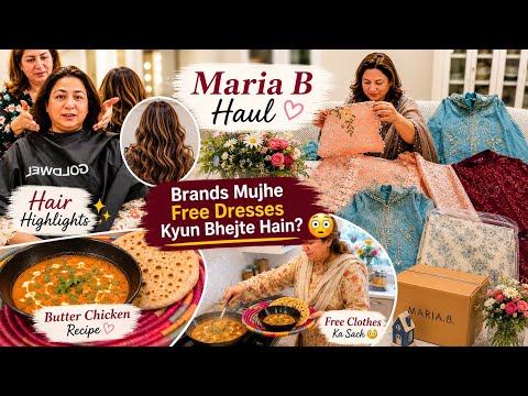     Free Clothes Ka Sach ?kaha janey ke teyare , Hair Highlights & Dinner Vlog thumbnail