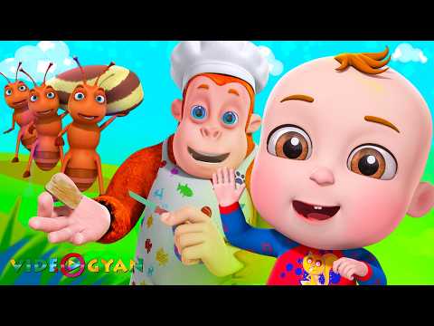 Little Babies Marching + More Nursery Rhymes | Nursery Rhymes for Kids | 3D Baby Songs by Videogyan thumbnail