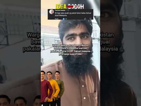 LAKI SOUND PAKISTAN BAWA KERETA JUAL PAKAIAN "TAPI RAKYAT PULA SUPPORT BELI" thumbnail