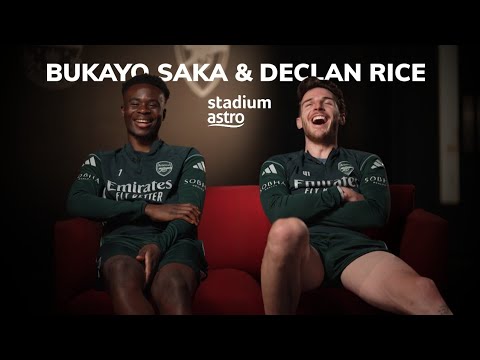 Saka & Rice THANK Malaysian Fans after Premier League triumph | Struggles & Trust the Process thumbnail