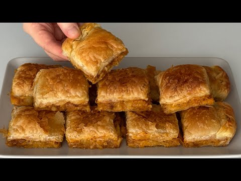 Sadece UN, SICAK SU Ve YAĞ İle İnanılmaz KOLAY Ve LEZZETLİ PATATESLİ BÖREK thumbnail