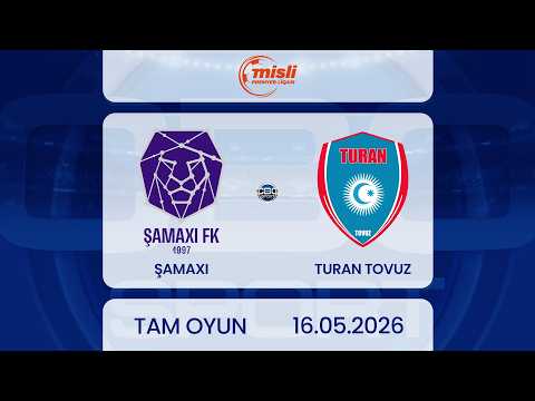 Şamaxı – Turan Tovuz | Misli Premyer Liqası, 32-ci tur | TAM OYUN thumbnail