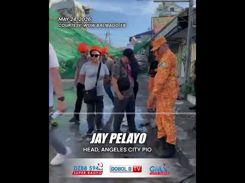 Nasa 30 katao, sinasabing na-trap sa gumuhong gusali sa Pampanga... | GMA News thumbnail