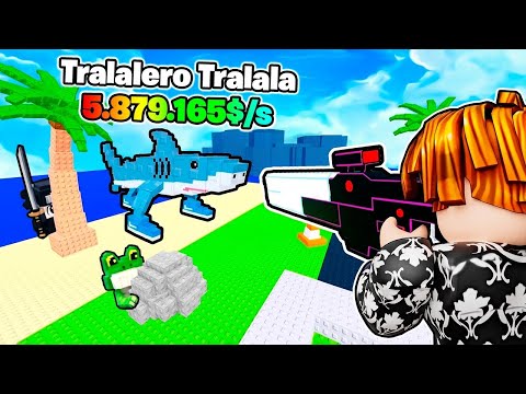 APENAS O MELHOR ATIRADOR PEGA ESSE BRAINROT NO ROBLOX thumbnail