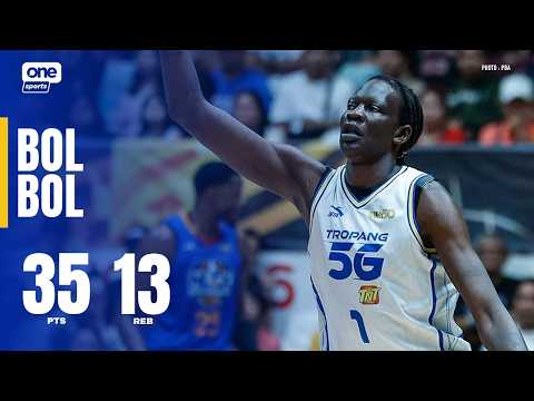 Bol Bol WITH ANOTHER DOUBLE-DOUBLE NIGHT for TNT vs NLEX | PBA SEASON 50 COMMISSIONER’S CUP thumbnail