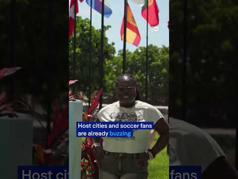 Teams from around the world arrive in the US for the FIFA World Cup | DW News thumbnail