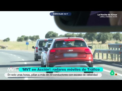 'MVT en acción' acompaña a la Guardia Civil con un radar móvil - Más Vale Tarde thumbnail