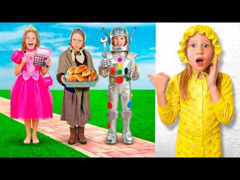 Nastya is helping her little friend find a super nanny thumbnail