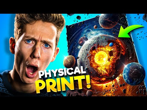 I Turned My Photoshop Art Into a 3D PRINT! thumbnail