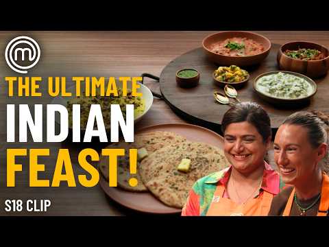 Can They Pull Off an Epic Indian Feast? ? | S18 Ep10 | MasterChef Australia | Clip thumbnail
