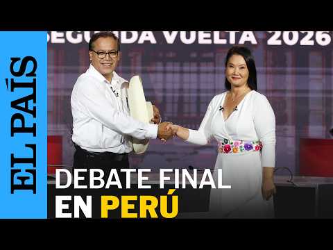 DEBATE PRESIDENCIAL 2026: Keiko Fujimori y Roberto Sánchez se enfrentan | EL PAÍS thumbnail
