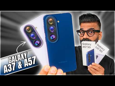 Samsung Galaxy A37 & A57 5G Unboxing and First Look - New Awesome Smartphones!??? thumbnail