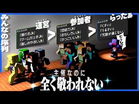 主催なのに終始あり得ないくらい敬われてないらっだぁ、どこに行っても厄介払いされてしまう【マインクラフト / 青鬼ごっこ人狼】 thumbnail