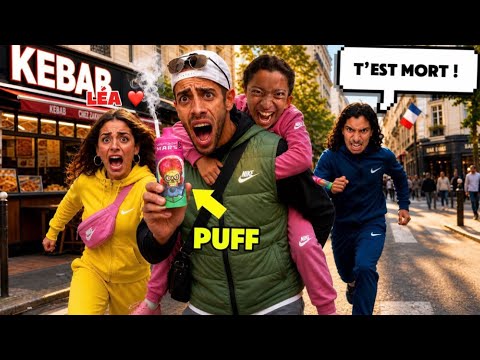 YOUNES A FUMER LA PUFF AVEC SA NOUVELLE COPINE LÉA ?😡 ON LA SUIVIE PENDANT 24H thumbnail