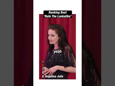 Ranking Best 'Rate The Lookalike' thumbnail