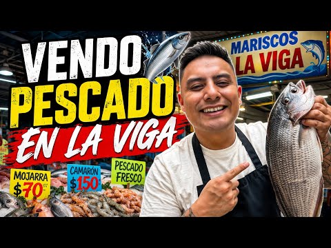 En el jale - Marisquero en la nueva Viga thumbnail