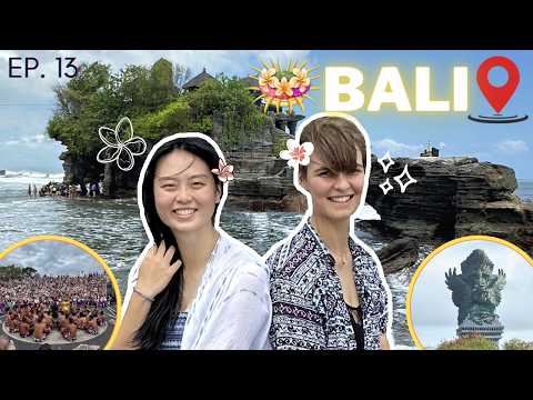 "Floating" Tanah Lot, GWK, and INSANE Kecak at sunset?! ? | Ep 13: Last Day in Bali thumbnail
