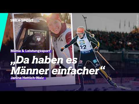Janina Hettich-Walz: Als Biathletin mit Kind zurück im Profisport | SWR Sport thumbnail