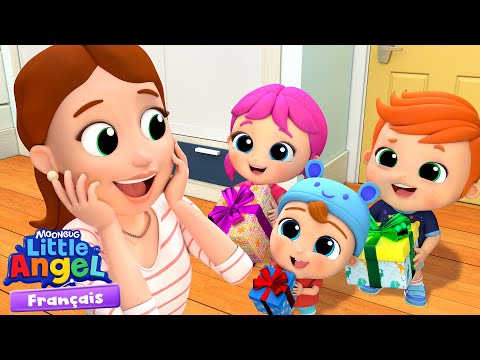 La fête des mères | Comptines avec Bébé Louis | Little Angel Français thumbnail