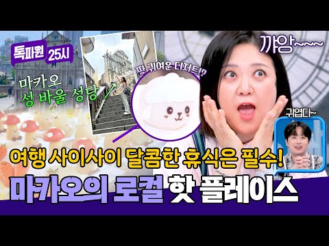여행 중 휴식은 필수? 온 가족이 즐길 수 있는 마카오의 비밀 장소들 | 톡파원 25시 210회 | JTBC 260518 방송 thumbnail